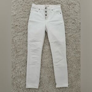 Madewell curvy high-rise skinny cropped jeans. Size 25.